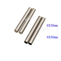 10pcs Temperature sensor PT100 DS18B20 stainless steel sleeve blind pipe protection sleeve 6 × 50 6 * 30MM