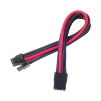 【SilverStone 銀欣】PP07-PCIBR(8pin轉PCI-E 8pin 6+2 接頭 電源供應器延長線)