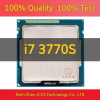 Used Core i7 3770S Processor Quad-Core 3.1GHz L3=8M 65W Socket LGA 1155 Desktop CPU