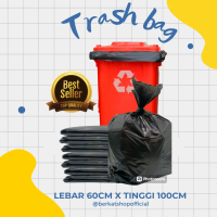 kantong plastik sampah 60 x 100 tebal | kantong plastik sampah jumbo | trash bag sampah