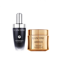 【蘭蔻】官方直營 NEW超極限絕對完美組(LANCOME/小黑瓶PRO/玫瑰乳霜/雙入組/全新升級)