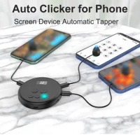 New Auto Clicker for Phone Screen Device Automatic Tapper Automatic Screen Press Tool Simulated Finger Continuous Screen Clicker