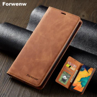 Luxury Case For Samsung Galaxy A20 A30 A40 A50 A70 A80 Phone Case Leather Flip Wallet Magnetic Cover with card Coque Fundas