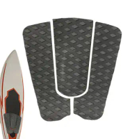 Surfboard Traction Pad EVA Foam Strong Adhesive Surf Deck Traction Mat Surfing Accessories Comfortable Skimboard Grip Pad For