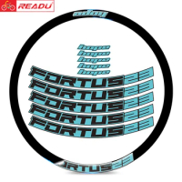 READU hope FORTUS23 mountain wheel rim stickers MTB bicycle rims decals wheelset stickers bicycle decals