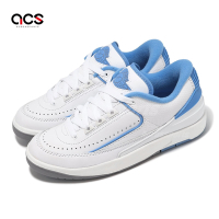 Nike Air Jordan 2 Retro Low GS 大童 女鞋 白 大學藍 AJ2 休閒鞋 FJ6869-104