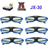 Active Shutter 96-144HZ Rechargeable 3D Glasses For BenQ Acer X118H P1502 X1123H H6517ABD H6510BD Optoma JmGo V8 XGIMI Projector