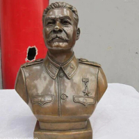 bi002037 Bronze copper Art Politician Stalin Joseph statue
