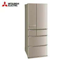【MITSUBISHI 三菱電機】605L一級能效日本原裝變頻六門電冰箱 (MR-JX61C)含基本安裝-玫瑰金