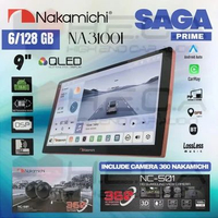Nakamichi SAGA PRIME 6/128 GB 9" Inch QLED NA-3100I Head Unit CarPlay Android Tape Mobil + Kamera 36