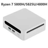 SZBOX Ryzen 7 5825U 4800H 5800H MINI PC Windows 11 Pro DDR4 16GB 512GB NVMe SSD WIFI6 BT5.2 Desktop Gaming Computer R5 5600H