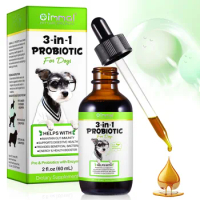 3-in-1 Probiotics Pre &amp; Probiotics with Enzymes for All Dogs Maintain Gut Immunity Support Digestive Provide Beneficial Bacteria