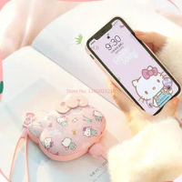 Sanrio Hello Kitty Hand Warmer Power Bank Fast Charging Portable 10000mah Cute Mobile Power Supply F