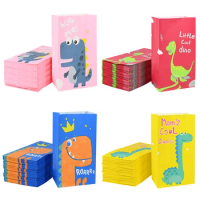 30pcs Dinosaur Party Gift Bags Favor Box Cute Dinosaur Candy Packaging Bag Dino Theme Kids Birthday Party Baby Shower Decoration