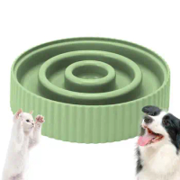 Slow Feeding Bowl Anti Gulping Bloat Stop Food Eating Puzzle Bowl Pet Slow Food Bowls Dog Cat Slow Feeders For Wet And Dry Food