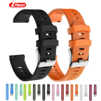 2pcs Watch strap for Garmin Forerunner 245/245M/Vivoactive 3 silicone Smart watches bands for Forerunner 645 Music Wristbands
