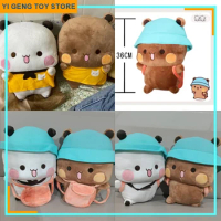 Bubu And Dudu Panda Plush Anime Cute Cartoon Panda Bear Dudu Bubu Doll Fluffy Kawaii Stuffed Soft Pillow Decorations Toys Gifts
