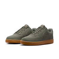 NIKE 休閒鞋 男鞋 運動鞋 COURT VISION LO 綠棕 CD5463-300