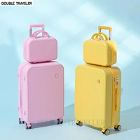 18''20 inch carry on luggage,22/24/26‘’travel suitcase on wheels,luggage set,girl women trolley luggage bag,rolling luggage case