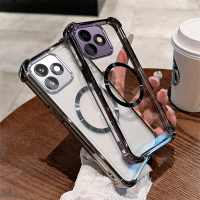 Ốp lưng MVCVCASE cho Honor X9C 5G, chống sốc bốn góc với vòng nam châm, thiết kế mới năm 2024, trong