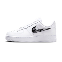Nike Air Force 1 07 LX 女 液態黑 金屬 溶解 皮革 透氣 猛毒 休閒鞋 IF1686-101