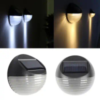 Solar Light Outdoor Solar Lamp Motion Sensor Solar Powered Wall Embedded Lighting Step Deck Footlights Lighting Decoration