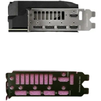 Original IO I/O Shield Blende Baffle For ASUS ROG-STRIX-RTX3090-24G-GAMING Graphics Card Blank Bracket