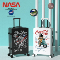NASA宇航員行李箱卡通旅行密碼箱學生小清新拉桿箱皮箱男女2134A