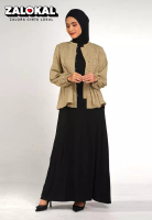 SHAFIRA Getta Inner Dress - Sleeveless Black | Inner Gamis