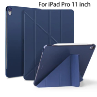 For iPad Pro 11 Case 2020 2021 for iPad Pro 2021 Case 2018 1st 2nd 3rd Generation Smart Cover Transform Stand Cover Sleep Funda