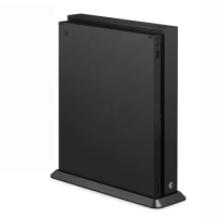 Portable Vertical Stand for Xbox One X Non-slip Vertical Dock Holder for Xbox One X Game Console Game Accessories Black