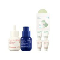 【INNISFREE】紅茶+A醇PDRN回彈緊緻抗老組(抗老修護+毛孔緊緻精華/早B晚A)