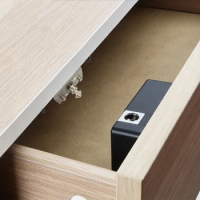 KINJOIN Invisible Hidden Type Free Open Intelligent Sensor Cabinet Lock Storage Cabinet Wardrobe Shoe Cabinet Drawer Door Lock
