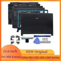 NEW Laptop Frame LCD Back Cover/Front Frame/Hinges/Palmrest/Bottom Case HDD Bracket For MSI Katana GF66 MS-1581 MS-1582 Series