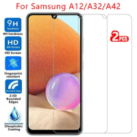 protective tempered glass for samsung a12 a32 a42 5g screen protector on galaxy a 12 32 42 12a 32a 42a safety film samsun galaxi