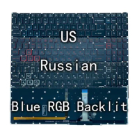 New US Russian Laptop RGB Keyboard For Acer Nitro 5 AN515-56 AN515-57 AN515-45 Predator Helios 300 PH315-54 Replacement