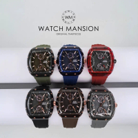 JAM TANGAN WANITA EXPEDITION 6814 E6814 EXP 6814 ANALOG RUBBER STRAP ORIGINAL GARANSI FREE BATERAI