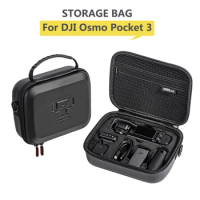 Storage Bag For DJI Pocket 3 Carrying Case Portable Handbag Crossbody Bag For DJI Osmo Pocket 3 Handheld Camera Accessories