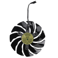 88Mm GPU Cooler Graphics Card Fan For REDEON AORUS RX580/570 GIGABYTE GV-RX570 AORUS GV-RX580AORUS