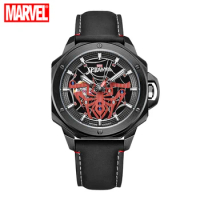 Disney Marvel Official Spider Men Automatic Wriswatch Stainless Steel Sapphire Crystal Skeleton Japan Seiko Mechanical New Clock