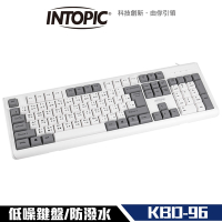 INTOPIC 廣鼎 有線 雙色鍵帽 鍵盤 (KBD-96)