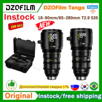 DZOFilm Tango 18-90mm T2.9 S35 Zoom Lens for ARRI PL&amp;Canon EF / 65-280mm T2.9 S35 Zoom Lens for ARRI PL&amp;Canon EF Super35 Format
