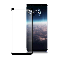 Oweida for 三星 Galaxy S9 3D全滿版鋼化玻璃保護貼-黑色-全膠版