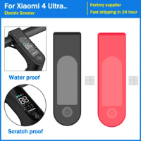 Silicone Panel Protector for Xiaomi 4 Ultra Electric Scooter Display Screen Case Dash Board Panel Waterproof Cover Accessories