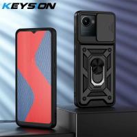 เคสกันกระแทก Goodgle สำหรับ Realme C30 พร้อมวงแหวนป้องกันเลนส์กล้องสไลด์ ฝาหลังโทรศัพท์ เข้ากันได้กั