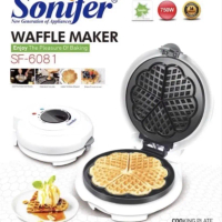Sonifer Waffle Maker Croffle Maker LOVE SF-6081