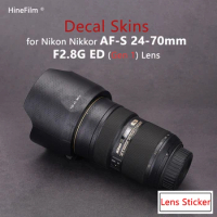 Nikkor 24-70F2.8G / 2470 F2.8 Lens Protective Cover Skin for Nikon AF-S 24-70 F/2.8G ED Lens Decal Protector Anti-scratch Film
