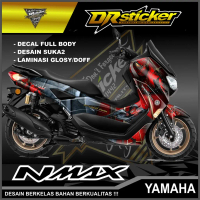 Decal Custom NMAX 2020 New Full Bodi Desain Spidermen Nmax 155 2020