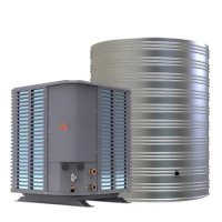 Air Energy Water Heater Commercial Construction Site Hotel School Dormitory Large Energy-Saving Heat Pump Large
