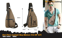 Tas Selempang Anime One Piece Brown Sling Bag (TA OP 07)